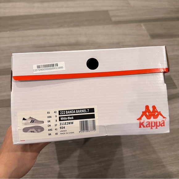 Kappa 222 Banda Barnel 7 white sneakers trainers - Picture 15 of 15